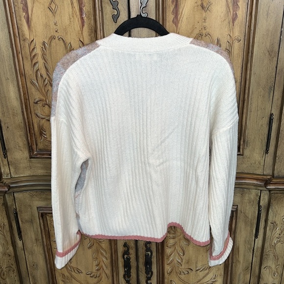 Rachel Zoe Argyle Plaid Cardigan - Picture 3 of 8